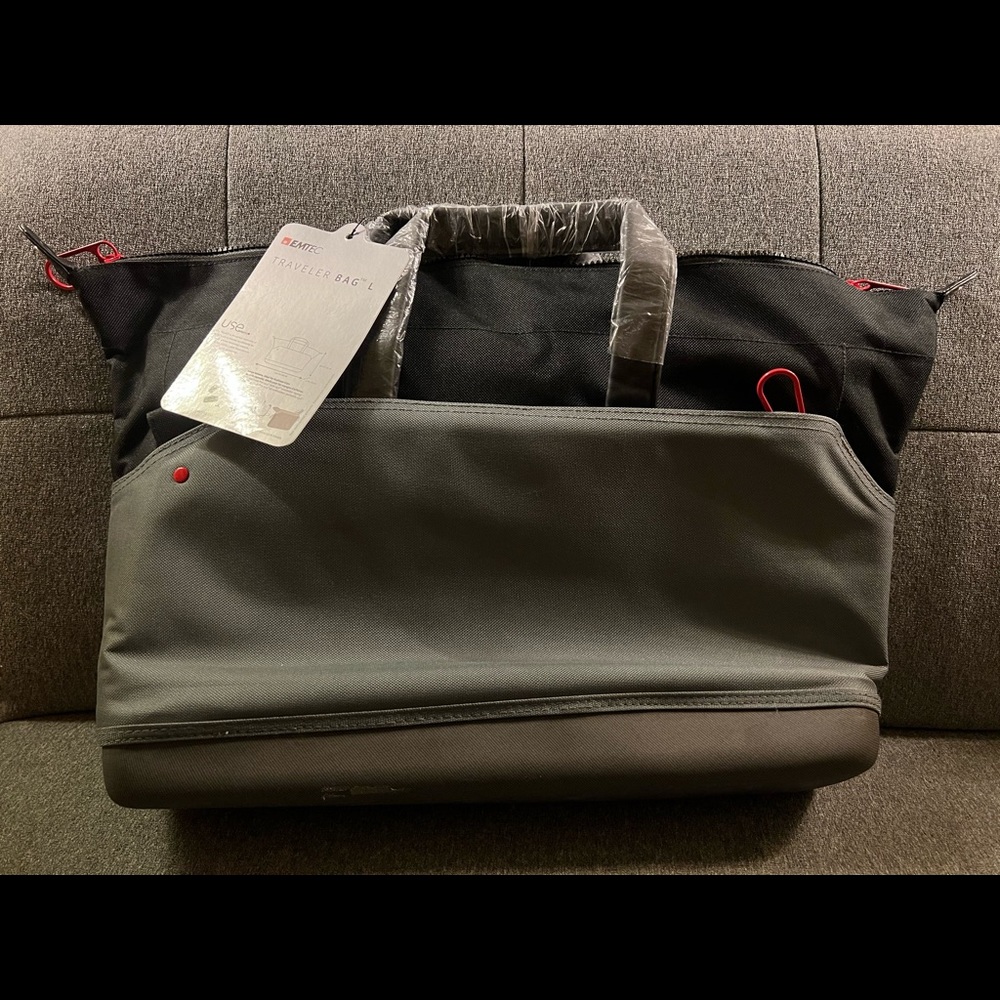 Emtec Traveller large laptop bag - NWT
